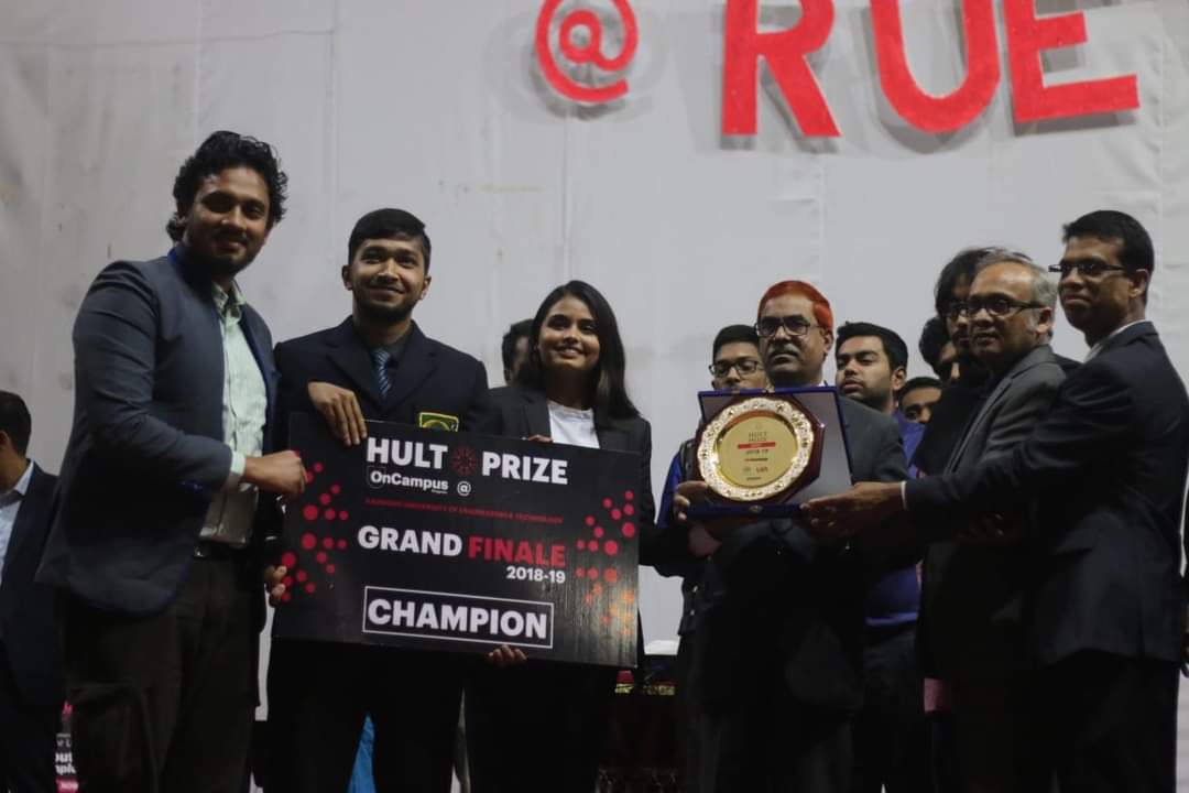 Champion HULT PRIZE on-campus 2019